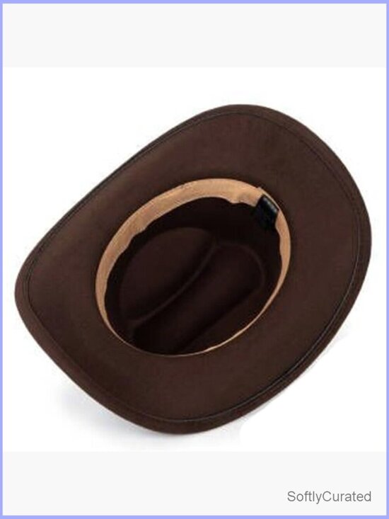 Bling Rhinestone Cowgirl Hat Wide Brim Western Disco Party main image 6